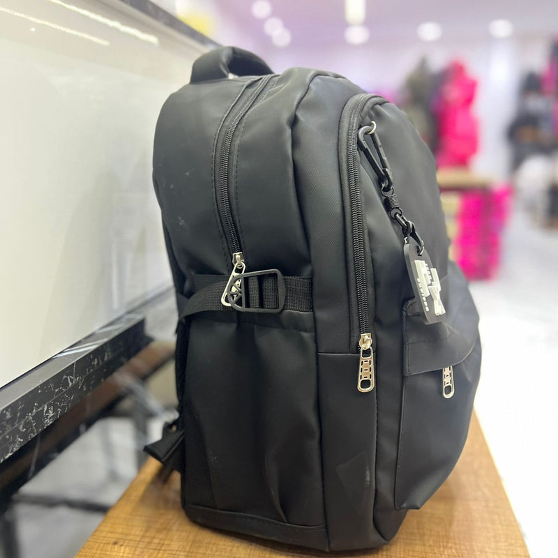 Sac à Dos SKBAGS Multi-Poches Imperméable (Noir/Orange) 🎒🔥 (Sport & Études)