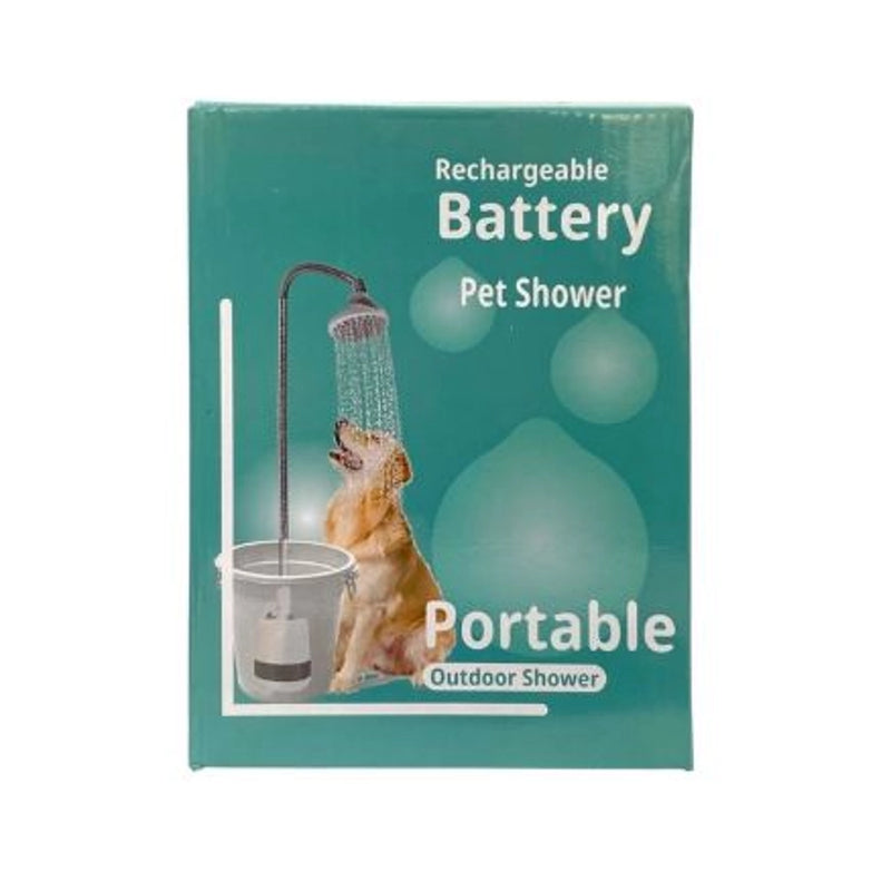 Douche Portable Rechargeable USB ☀️🚿 (Camping, Plage & Plein Air – Jet Puissant Autonome)