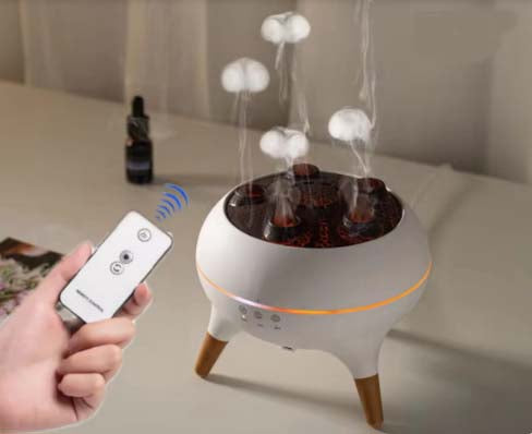 Diffuseur d'Arômes Ultrasonique Lux & Humidificateur LED 🌿✨ (Aromathérapie Spécial Maison)