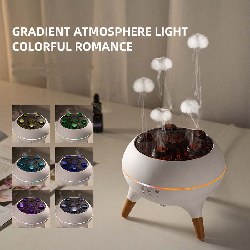 Diffuseur d'Arômes Ultrasonique Lux & Humidificateur LED 🌿✨ (Aromathérapie Spécial Maison)